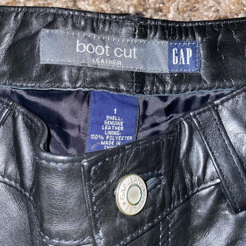 Leather pants